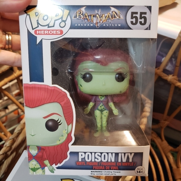 Funko pop heroes batman arkham asylum poison ivy 55 - Picture 1 of 1